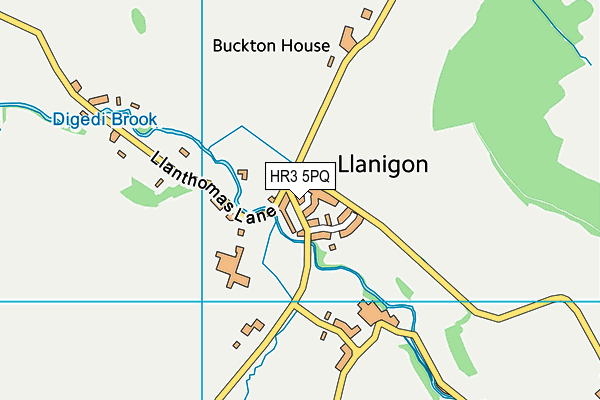 HR3 5PQ map - OS VectorMap District (Ordnance Survey) HR3 5PQ map - OS VectorMap District (Ordnance Survey)