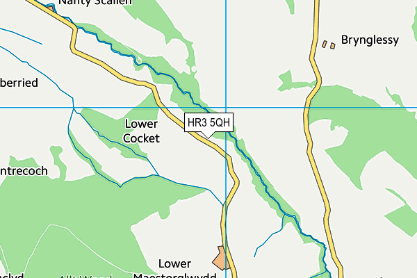 HR3 5QH map - OS VectorMap District (Ordnance Survey) HR3 5QH map - OS VectorMap District (Ordnance Survey)