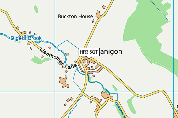HR3 5QT map - OS VectorMap District (Ordnance Survey) HR3 5QT map - OS VectorMap District (Ordnance Survey)