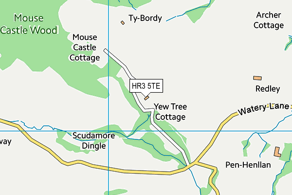 HR3 5TE map - OS VectorMap District (Ordnance Survey) HR3 5TE map - OS VectorMap District (Ordnance Survey)