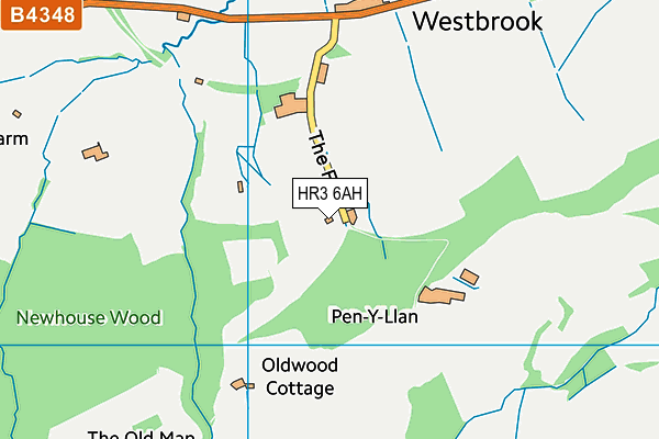 HR3 6AH map - OS VectorMap District (Ordnance Survey) HR3 6AH map - OS VectorMap District (Ordnance Survey)