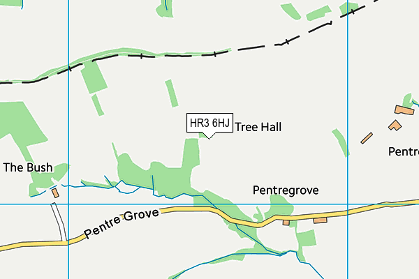 HR3 6HJ map - OS VectorMap District (Ordnance Survey) HR3 6HJ map - OS VectorMap District (Ordnance Survey)