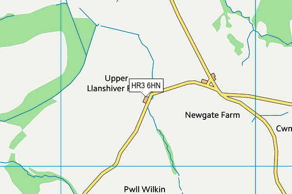 HR3 6HN map - OS VectorMap District (Ordnance Survey) HR3 6HN map - OS VectorMap District (Ordnance Survey)