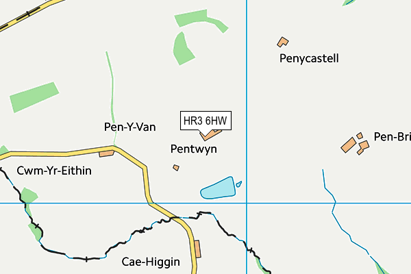 HR3 6HW map - OS VectorMap District (Ordnance Survey) HR3 6HW map - OS VectorMap District (Ordnance Survey)