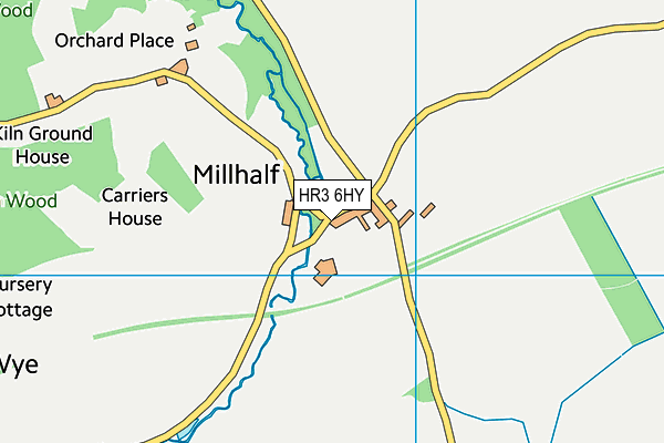HR3 6HY map - OS VectorMap District (Ordnance Survey) HR3 6HY map - OS VectorMap District (Ordnance Survey)