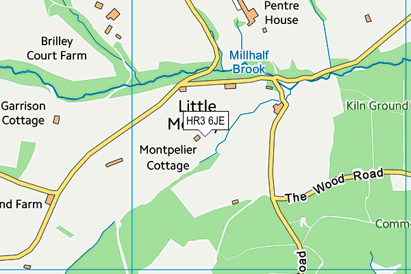 HR3 6JE map - OS VectorMap District (Ordnance Survey) HR3 6JE map - OS VectorMap District (Ordnance Survey)