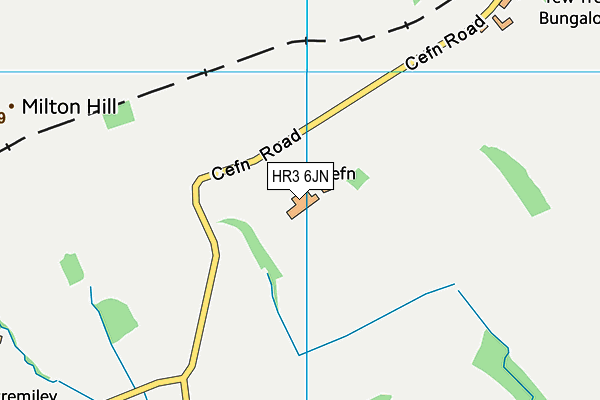 HR3 6JN map - OS VectorMap District (Ordnance Survey) HR3 6JN map - OS VectorMap District (Ordnance Survey)