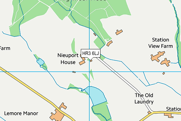 HR3 6LJ map - OS VectorMap District (Ordnance Survey) HR3 6LJ map - OS VectorMap District (Ordnance Survey)