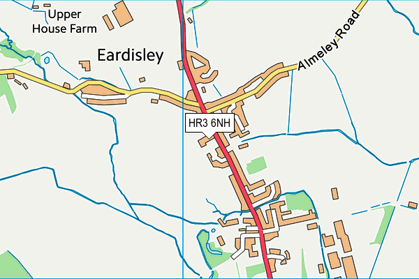 HR3 6NH map - OS VectorMap District (Ordnance Survey) HR3 6NH map - OS VectorMap District (Ordnance Survey)