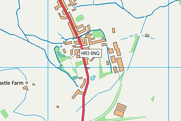 HR3 6NQ map - OS VectorMap District (Ordnance Survey) HR3 6NQ map - OS VectorMap District (Ordnance Survey)