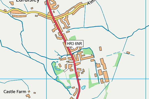 HR3 6NR map - OS VectorMap District (Ordnance Survey) HR3 6NR map - OS VectorMap District (Ordnance Survey)