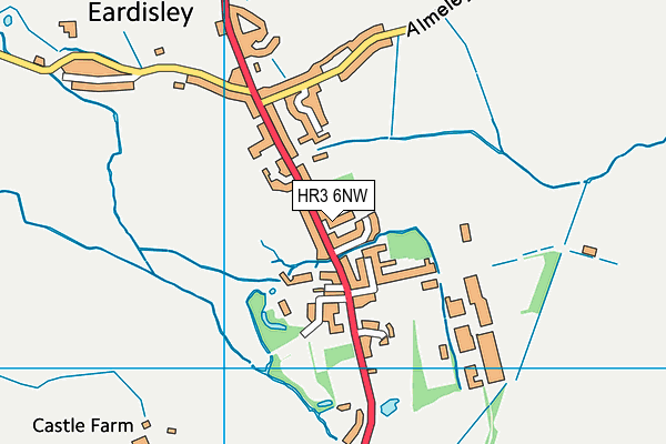 HR3 6NW map - OS VectorMap District (Ordnance Survey) HR3 6NW map - OS VectorMap District (Ordnance Survey)