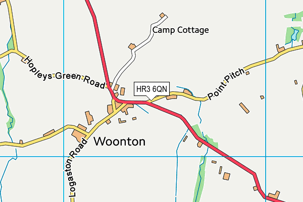 HR3 6QN map - OS VectorMap District (Ordnance Survey) HR3 6QN map - OS VectorMap District (Ordnance Survey)
