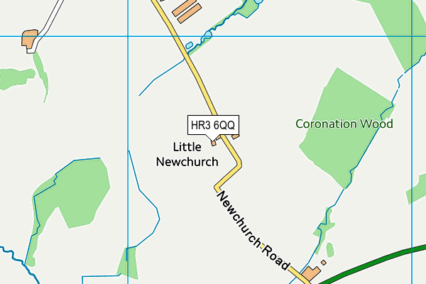 HR3 6QQ map - OS VectorMap District (Ordnance Survey) HR3 6QQ map - OS VectorMap District (Ordnance Survey)