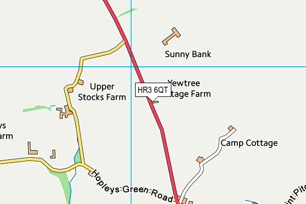 HR3 6QT map - OS VectorMap District (Ordnance Survey) HR3 6QT map - OS VectorMap District (Ordnance Survey)