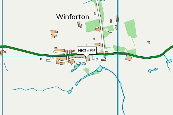 HR3 6SP map - OS VectorMap District (Ordnance Survey) HR3 6SP map - OS VectorMap District (Ordnance Survey)