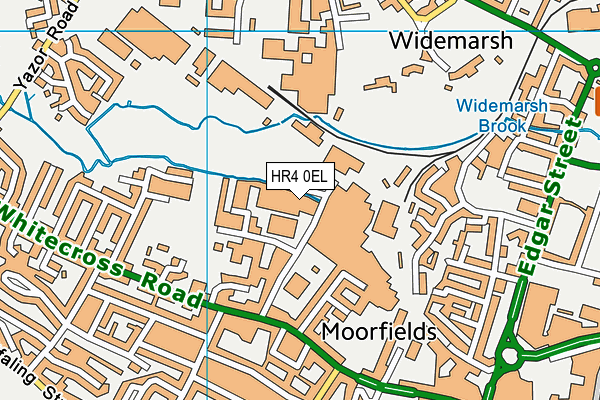 HR4 0EL map - OS VectorMap District (Ordnance Survey) HR4 0EL map - OS VectorMap District (Ordnance Survey)