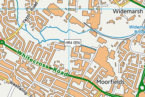 HR4 0EN map - OS VectorMap District (Ordnance Survey) HR4 0EN map - OS VectorMap District (Ordnance Survey)