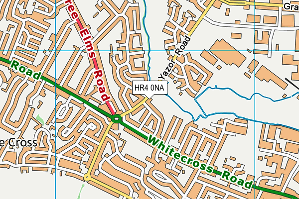 HR4 0NA map - OS VectorMap District (Ordnance Survey) HR4 0NA map - OS VectorMap District (Ordnance Survey)