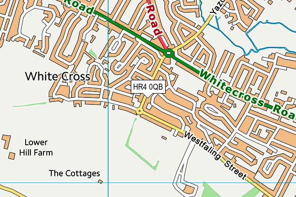 HR4 0QB map - OS VectorMap District (Ordnance Survey) HR4 0QB map - OS VectorMap District (Ordnance Survey)