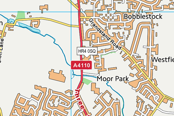 HR4 0SQ map - OS VectorMap District (Ordnance Survey) HR4 0SQ map - OS VectorMap District (Ordnance Survey)
