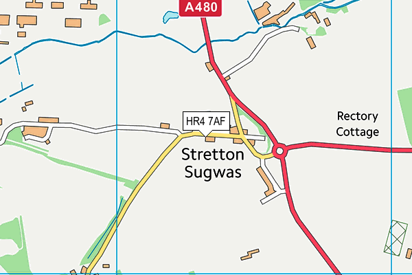 HR4 7AF map - OS VectorMap District (Ordnance Survey) HR4 7AF map - OS VectorMap District (Ordnance Survey)