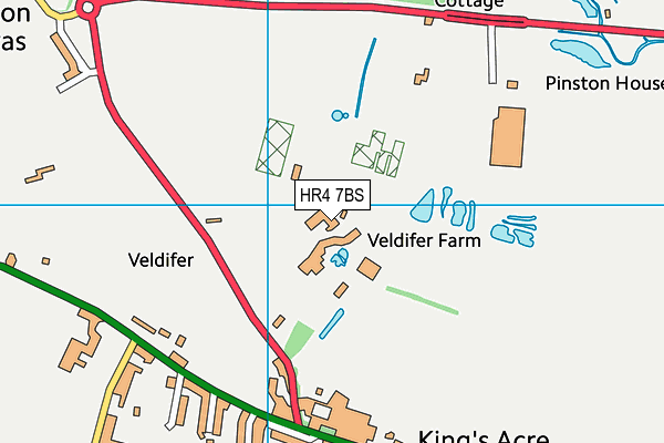 HR4 7BS map - OS VectorMap District (Ordnance Survey) HR4 7BS map - OS VectorMap District (Ordnance Survey)