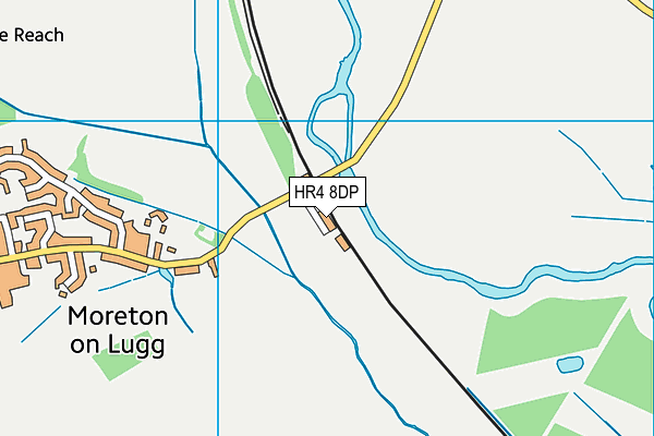 HR4 8DP map - OS VectorMap District (Ordnance Survey) HR4 8DP map - OS VectorMap District (Ordnance Survey)