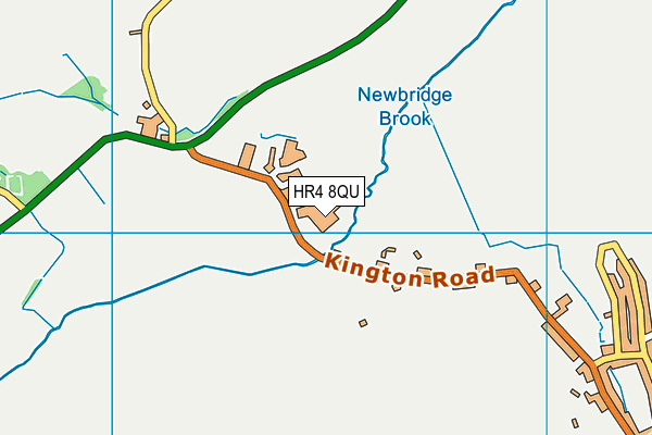 HR4 8QU map - OS VectorMap District (Ordnance Survey) HR4 8QU map - OS VectorMap District (Ordnance Survey)