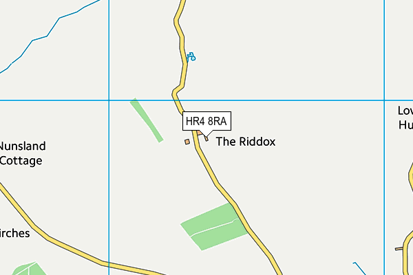 HR4 8RA map - OS VectorMap District (Ordnance Survey) HR4 8RA map - OS VectorMap District (Ordnance Survey)