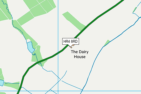 HR4 8RD map - OS VectorMap District (Ordnance Survey) HR4 8RD map - OS VectorMap District (Ordnance Survey)