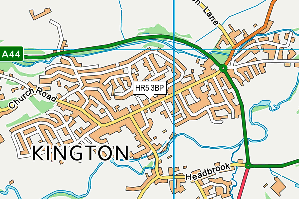 HR5 3BP map - OS VectorMap District (Ordnance Survey) HR5 3BP map - OS VectorMap District (Ordnance Survey)