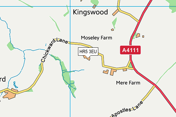 HR5 3EU map - OS VectorMap District (Ordnance Survey) HR5 3EU map - OS VectorMap District (Ordnance Survey)