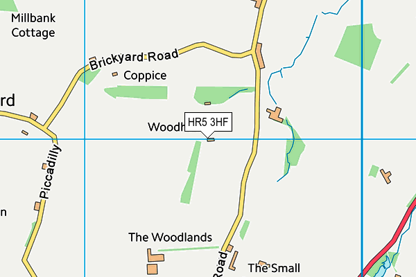 HR5 3HF map - OS VectorMap District (Ordnance Survey) HR5 3HF map - OS VectorMap District (Ordnance Survey)