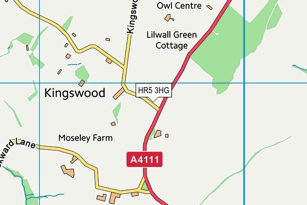 HR5 3HG map - OS VectorMap District (Ordnance Survey) HR5 3HG map - OS VectorMap District (Ordnance Survey)