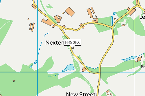HR5 3HX map - OS VectorMap District (Ordnance Survey) HR5 3HX map - OS VectorMap District (Ordnance Survey)
