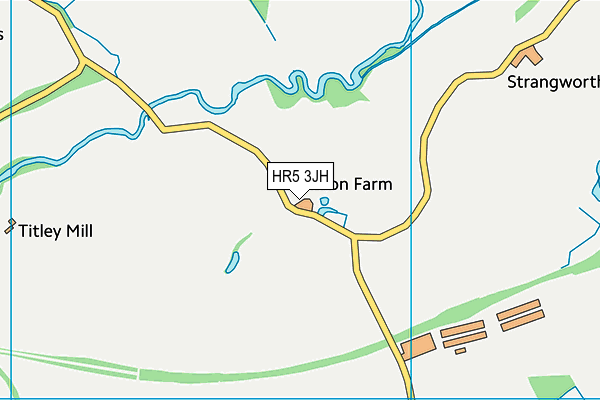 HR5 3JH map - OS VectorMap District (Ordnance Survey) HR5 3JH map - OS VectorMap District (Ordnance Survey)