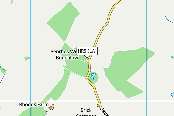 HR5 3LW map - OS VectorMap District (Ordnance Survey) HR5 3LW map - OS VectorMap District (Ordnance Survey)