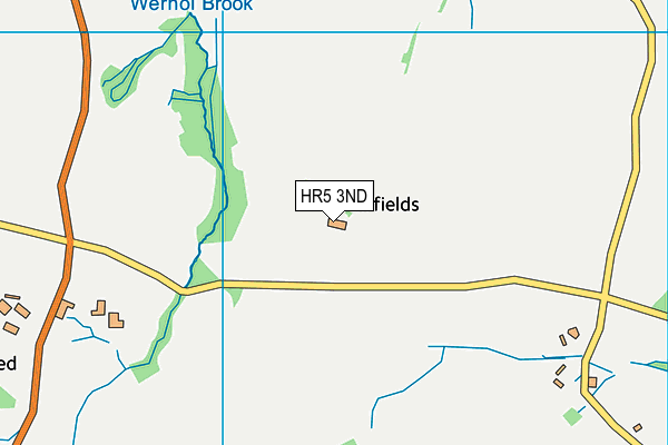 HR5 3ND map - OS VectorMap District (Ordnance Survey) HR5 3ND map - OS VectorMap District (Ordnance Survey)