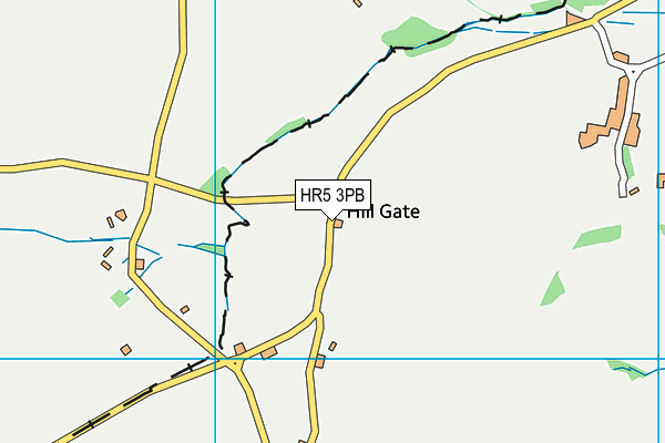 HR5 3PB map - OS VectorMap District (Ordnance Survey) HR5 3PB map - OS VectorMap District (Ordnance Survey)