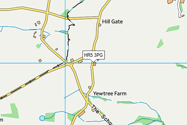 HR5 3PG map - OS VectorMap District (Ordnance Survey) HR5 3PG map - OS VectorMap District (Ordnance Survey)