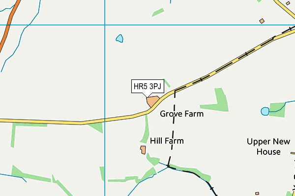 HR5 3PJ map - OS VectorMap District (Ordnance Survey) HR5 3PJ map - OS VectorMap District (Ordnance Survey)