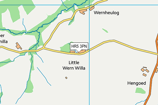 HR5 3PN map - OS VectorMap District (Ordnance Survey) HR5 3PN map - OS VectorMap District (Ordnance Survey)