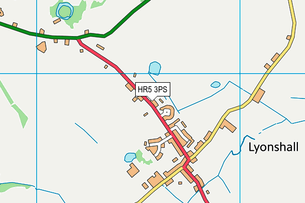 HR5 3PS map - OS VectorMap District (Ordnance Survey) HR5 3PS map - OS VectorMap District (Ordnance Survey)