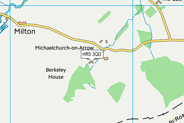 HR5 3QD map - OS VectorMap District (Ordnance Survey) HR5 3QD map - OS VectorMap District (Ordnance Survey)