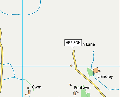HR5 3QH map - OS VectorMap District (Ordnance Survey) HR5 3QH map - OS VectorMap District (Ordnance Survey)