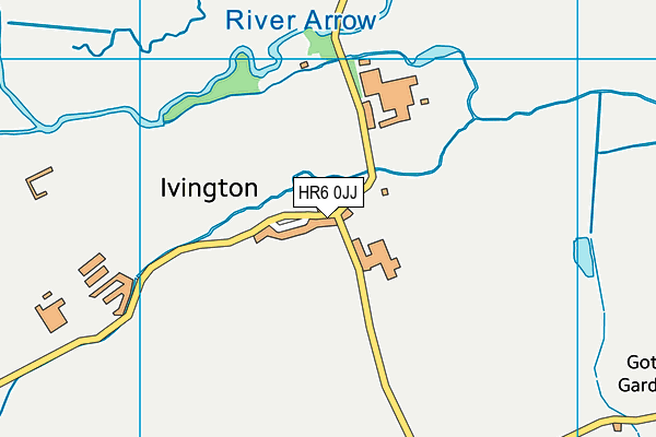 HR6 0JJ map - OS VectorMap District (Ordnance Survey) HR6 0JJ map - OS VectorMap District (Ordnance Survey)