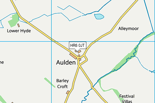HR6 0JT map - OS VectorMap District (Ordnance Survey) HR6 0JT map - OS VectorMap District (Ordnance Survey)