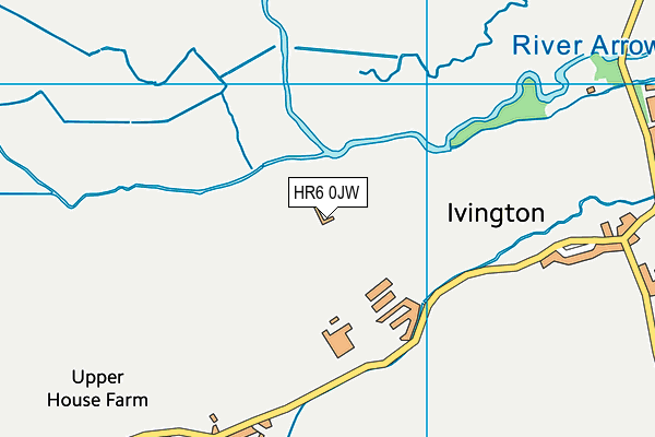 HR6 0JW map - OS VectorMap District (Ordnance Survey) HR6 0JW map - OS VectorMap District (Ordnance Survey)