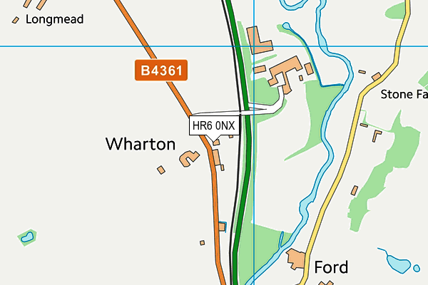 HR6 0NX map - OS VectorMap District (Ordnance Survey) HR6 0NX map - OS VectorMap District (Ordnance Survey)